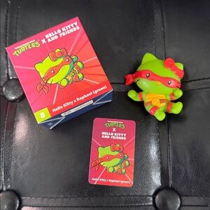 Hello Kitty Friends Ninja Turtle Hello Kitty x Raphael #8 McDonalds Happy Meal